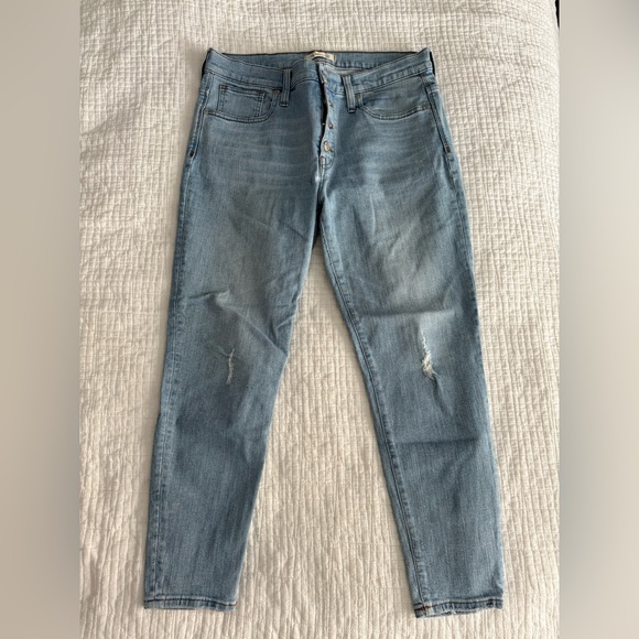 Madewell 9” High Rise Skinny Jean 31 - Picture 3 of 8